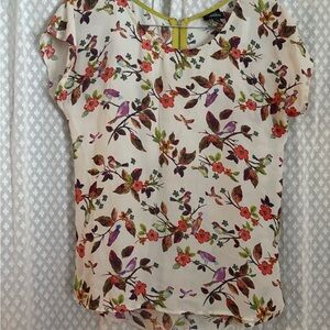 Bobeau Multicolor Floral Blouse